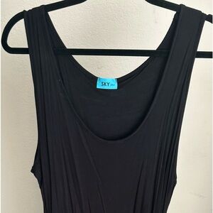 Sky size 3xl black maxi